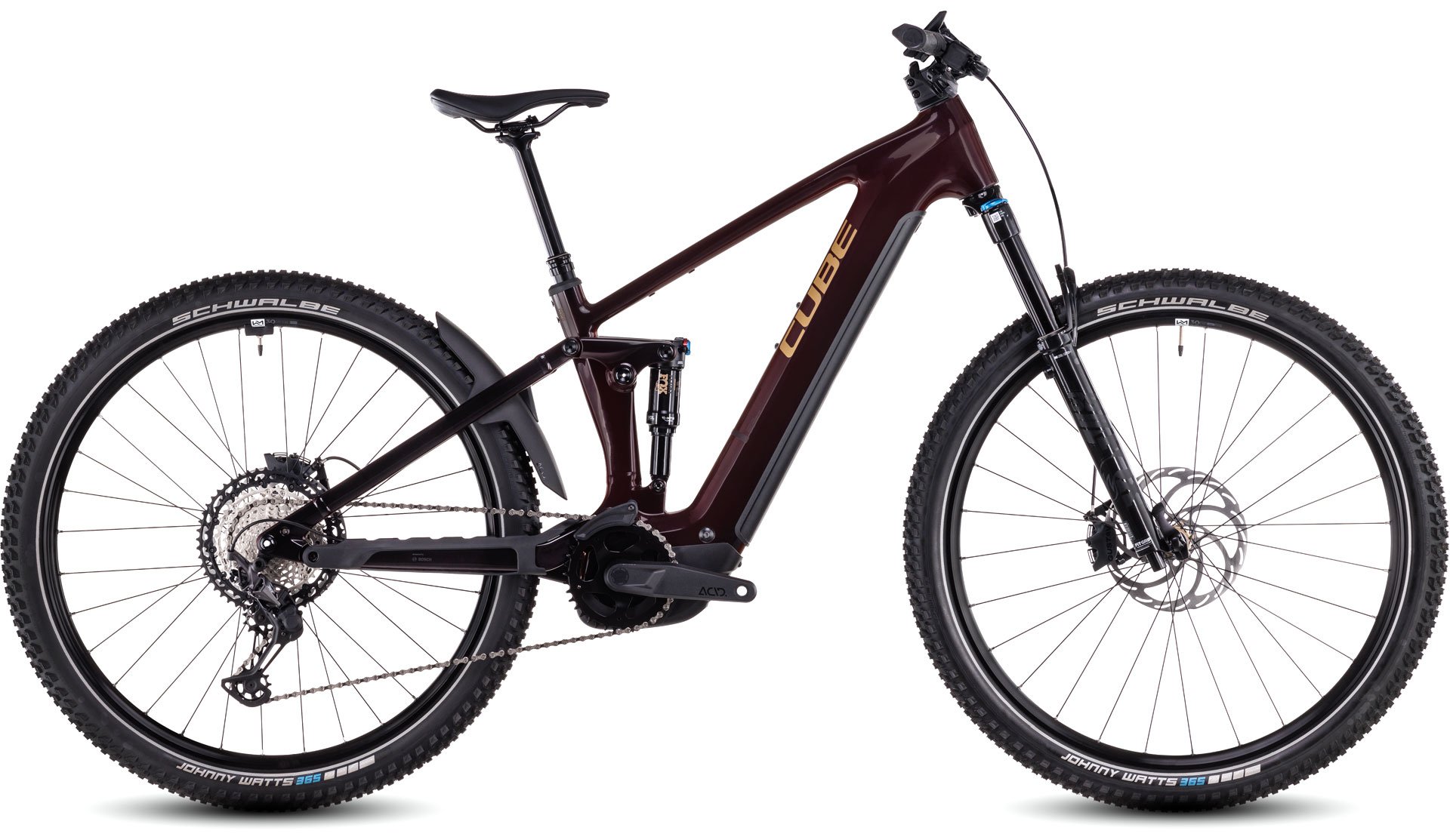 Cube Stereo Hybrid ONE22 SLT 800 - rot - S