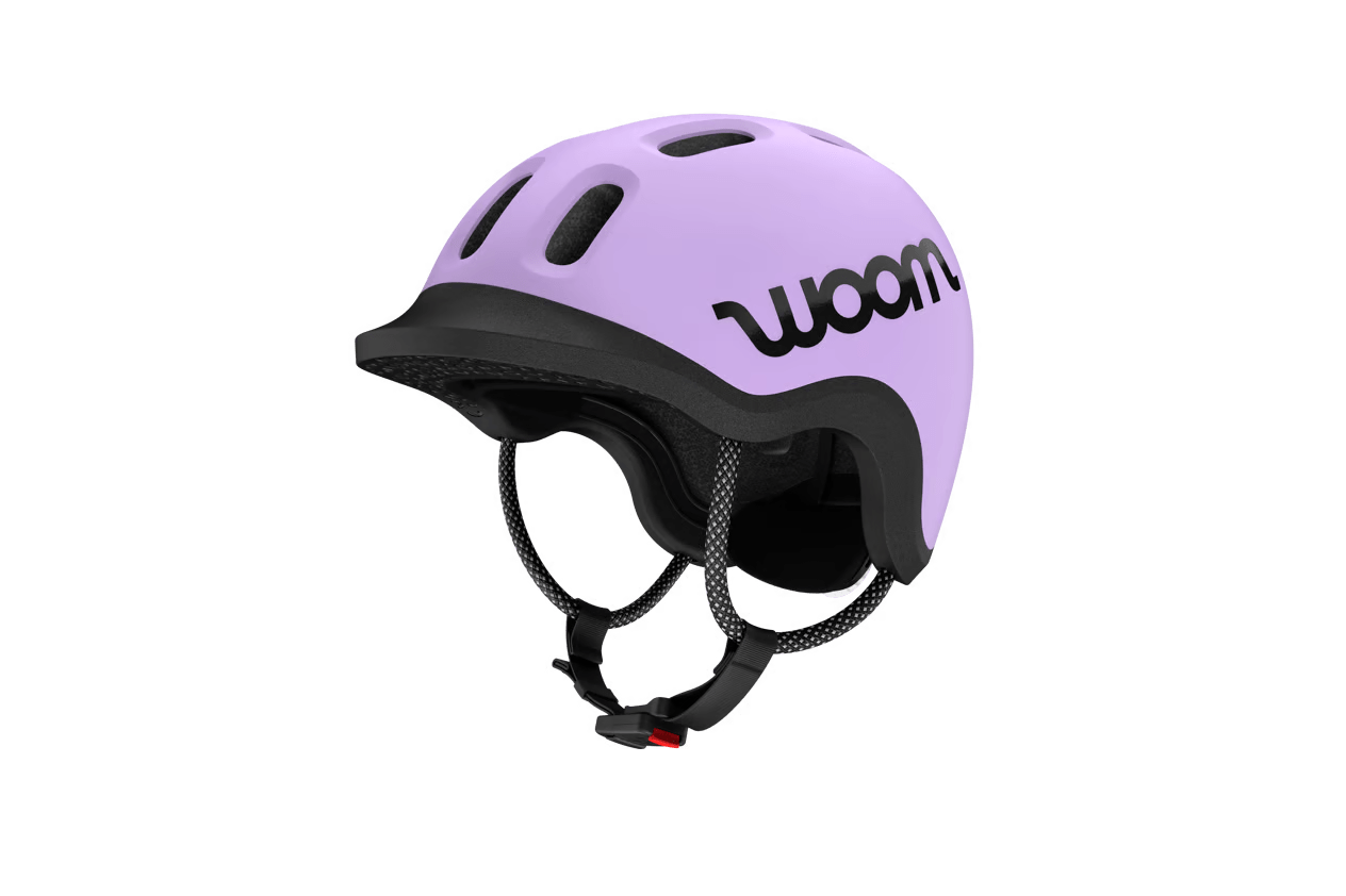 Woom Helm Ready mit Licht - lila - M