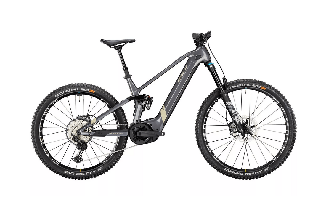 Conway Xyron S 8.9 MX Carbon - grau - S