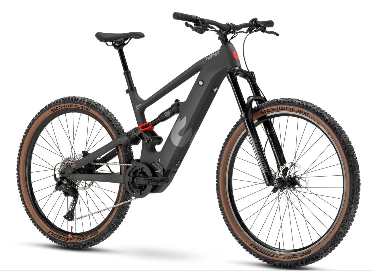 Hepha All Mountain 7 Carbon Limited - schwarz - L